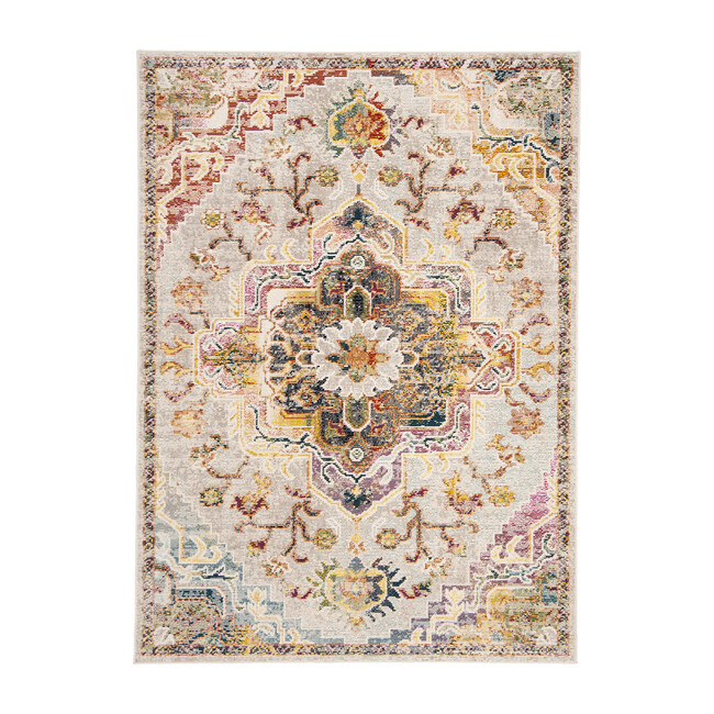 Crystal Piper Rug, Light Blue/Grey Multi - Rugs - 1