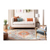 Crystal Piper Rug, Blue/Orange Multi - Rugs - 3