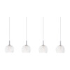 Lanson Pendant, Chrome/Crystal - Lighting - 3