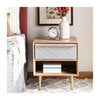 Leni Nightstand, Natural/Brass - Nightstands - 2