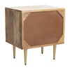 Leni Nightstand, Natural/Brass - Nightstands - 6