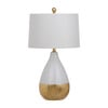 Set of 2 Kingship Table Lamps, White - Lighting - 2