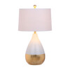 Set of 2 Kingship Table Lamps, White - Lighting - 3