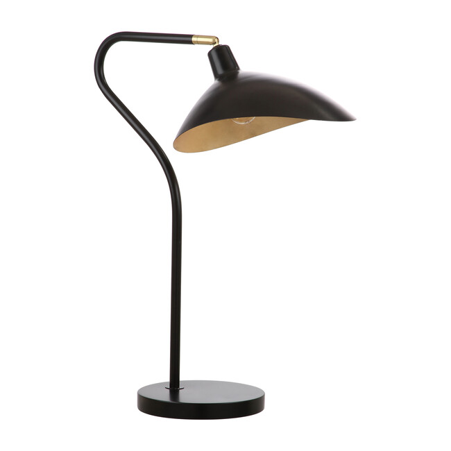 Giselle Adjustable Table Lamp, Black
