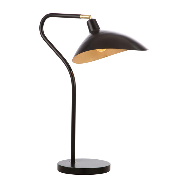 Giselle Adjustable Table Lamp, Black