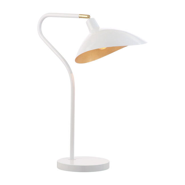 Giselle Adjustable Table Lamp, White