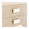 Micah 2-Drawer Nightstand, Beige - Nightstands - 5