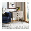 Micah 2-Drawer Nightstand, Beige - Nightstands - 7