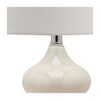 Set of 2 Eva Double Gourd Glass Lamps, Cream - Lighting - 3