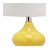 Set of 2 Eva Double Gourd Glass Lamps, Yellow - Lighting - 5