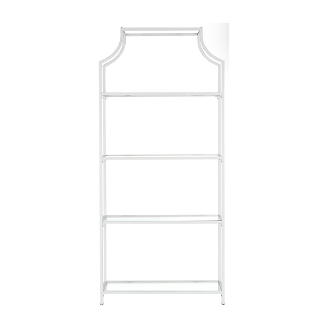 Slater 4-Tier Etagere, White
