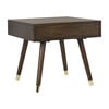 Levinson Gold Cap End Table, Brown - Accent Tables - 3