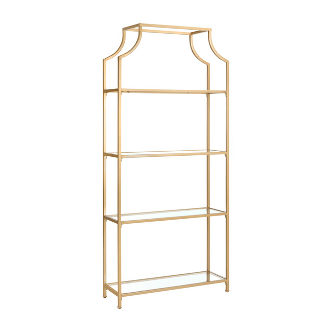 Slater 4-Tier Etagere, Gold
