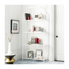 Slater 4-Tier Etagere, White - Bookcases - 6