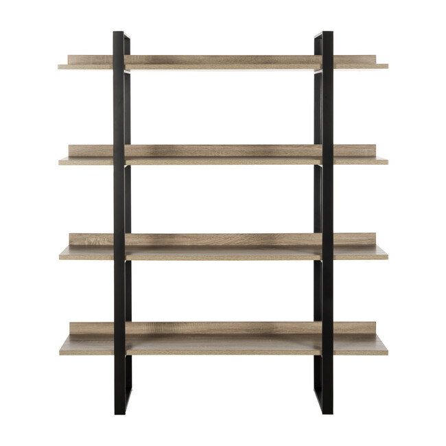Melissa Retro Mid-Century 4-Tier Etagere, Black