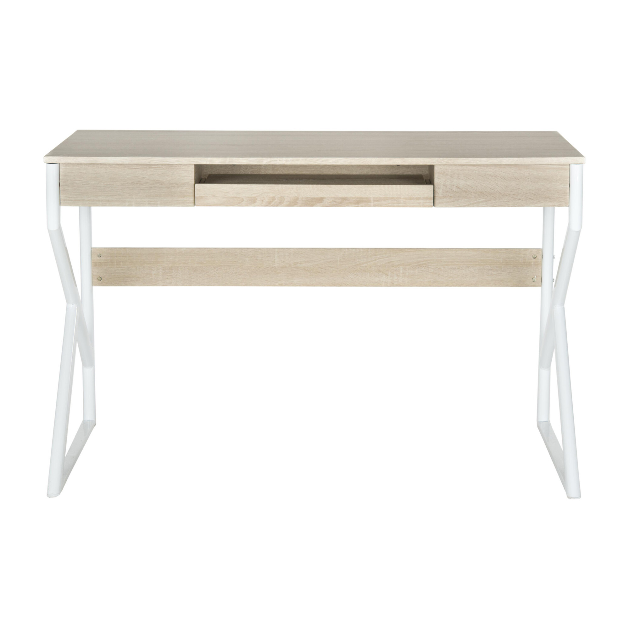 Bryant Desk, Natural/White - Desks - 1