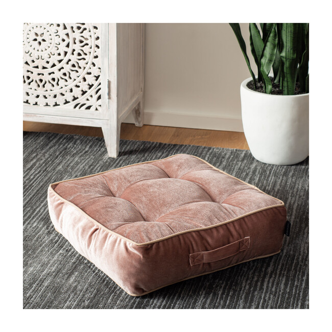 Primrose Floor Pillow, Pink