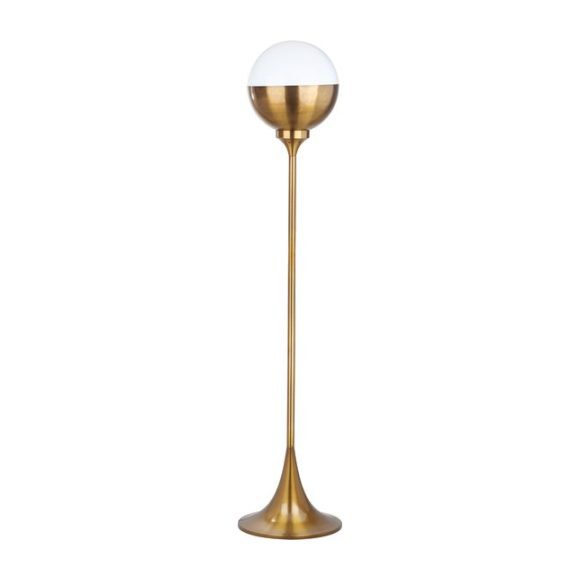 Renato Floor Lamp, Gold - Safavieh Lighting | Maisonette