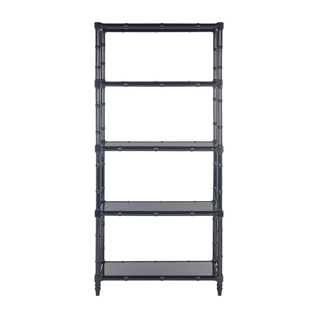Ebo Coastal 4-Tier Etagere, Navy