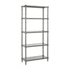 Ebo Coastal 4-Tier Etagere, Grey - Bookcases - 2