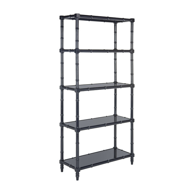 Ebo Coastal 4-Tier Etagere, Navy