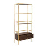Mateo 4-Tier Storage Etagere, Gold - Bookcases - 5