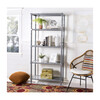 Ebo Coastal 4-Tier Etagere, Grey - Bookcases - 4