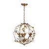 Austen Cage Chandelier, Gold - Lighting - 2
