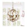 Austen Cage Chandelier, Gold - Lighting - 3