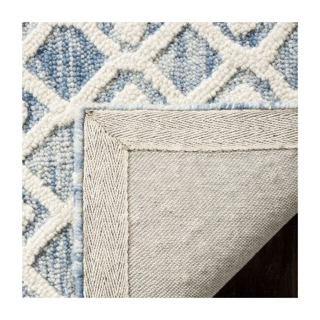 Blossom Bryce Rug, Blue/Ivory - Rugs - 2