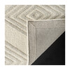 Blossom Cameron Rug, Silver/Ivory