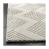Blossom Cameron Rug, Silver/Ivory