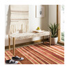 Bandelier Leather Weave Bench, Cream - Accent Seating - 6