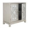 Ashlynn 2-Door Chest, Silver - Dressers - 2