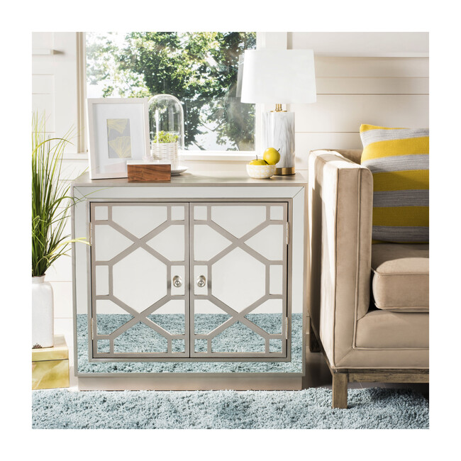 Juniper 2-Door Chest, Champagne - Dressers - 5