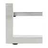 Bethany Square End Table, White/Gold - Accent Tables - 5