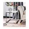 Bethany Square End Table, White/Gold - Accent Tables - 6