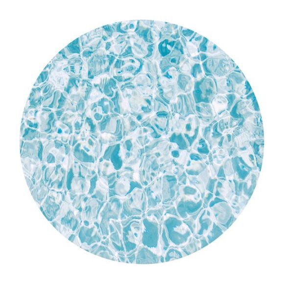 Pool Reflection, Round