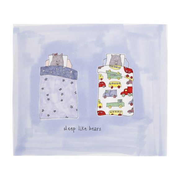 Sleep like Bears, 8" x 10"