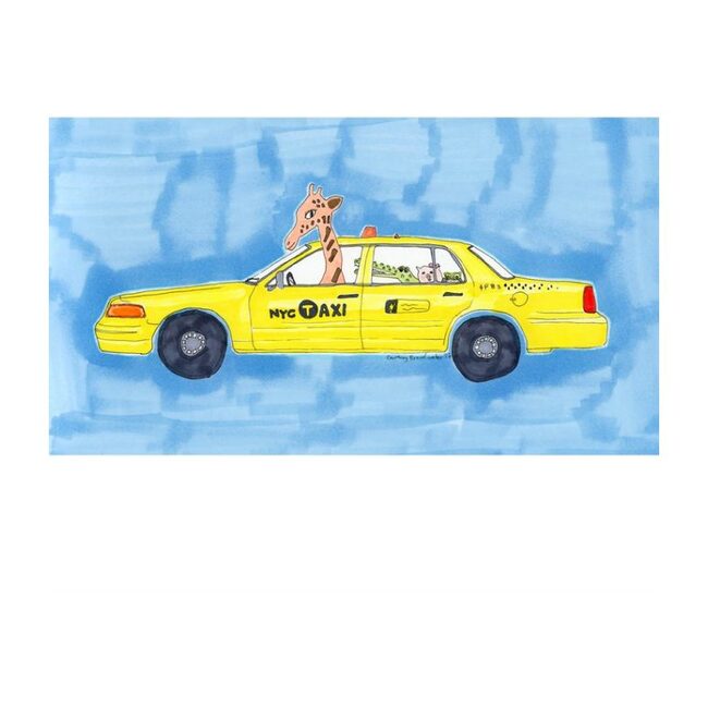 NYC Taxi, 8" x 14"