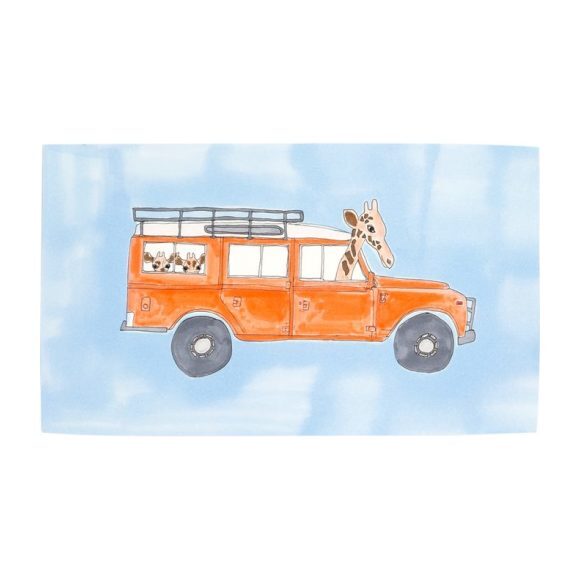 Land Rover Giraffe, 8" x 14"