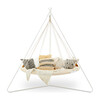 Classic TiiPii Bed + White Classic Stand Set, Natural White - Teepees - 2