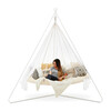 Classic TiiPii Bed + White Classic Stand Set, Natural White - Teepees - 3