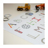 Construction Alphabet, 16" x 20" - Art - 4