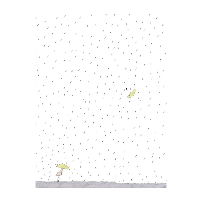 Rainy Day, 8" x 12"