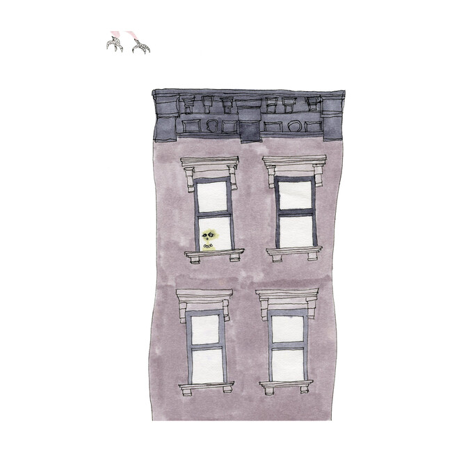 Brownstone, 8" x 12"