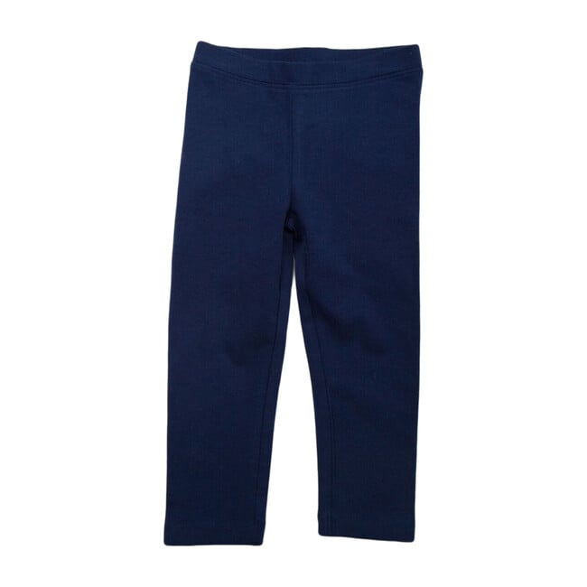 Cotton Leggings, Navy