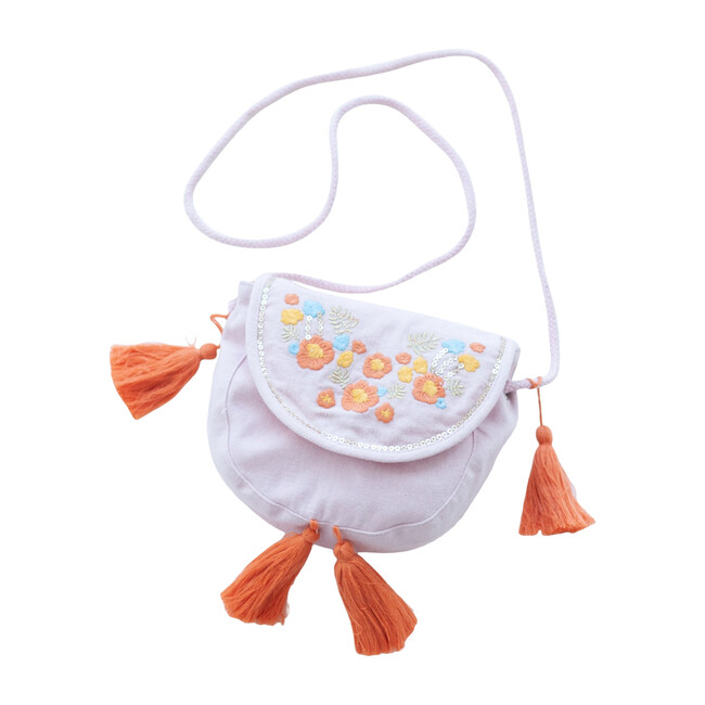 Pink Embroidery Purse