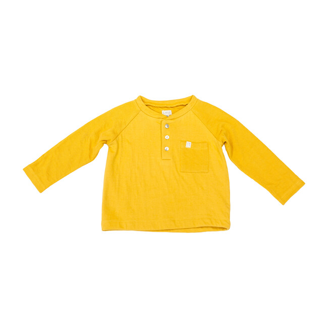 Henley Shirt, Mustard