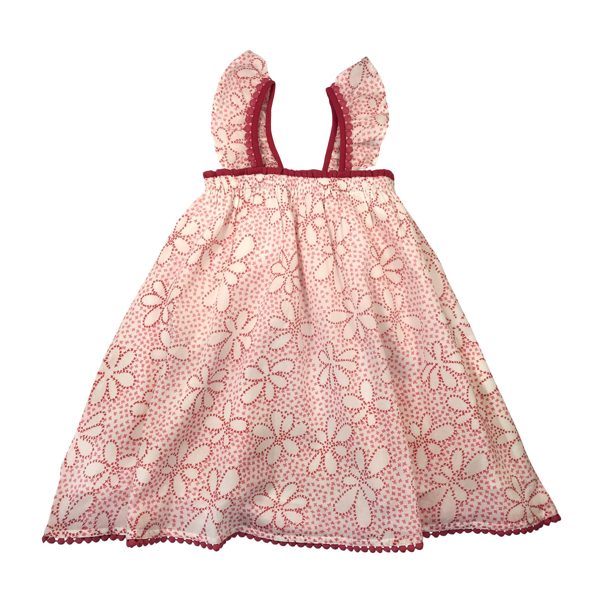 Molly Dress, Pink Floral